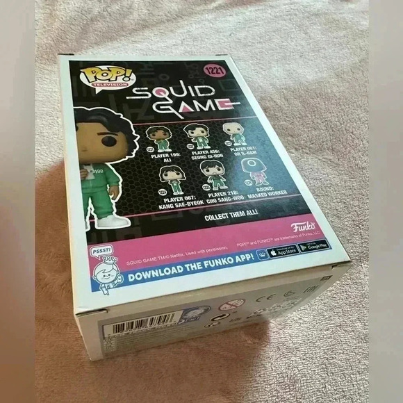 Funko Pop Squid Game Player 199 Ali NIB - Picture 5 of 5